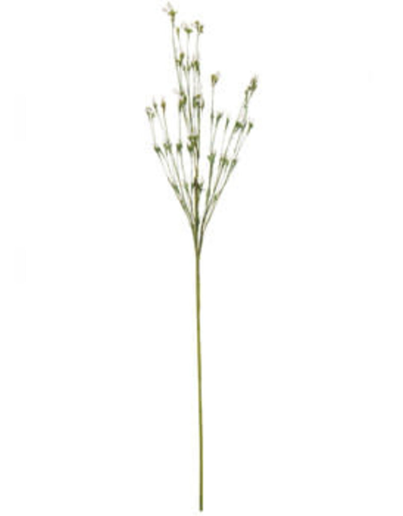 Cream Green Fields Mini Bud Spray