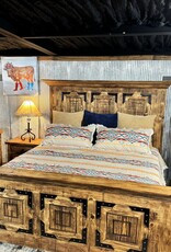 Finca King Bedroom Group - Early American