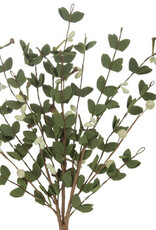 White and Gray Berry & Leaf Pick