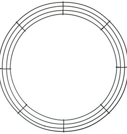 Round Metal Wire Wreath Frame - 16"