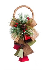 Metal Bell Cluster Hanging Décor