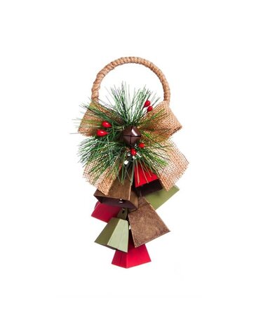 Metal Bell Cluster Hanging Décor