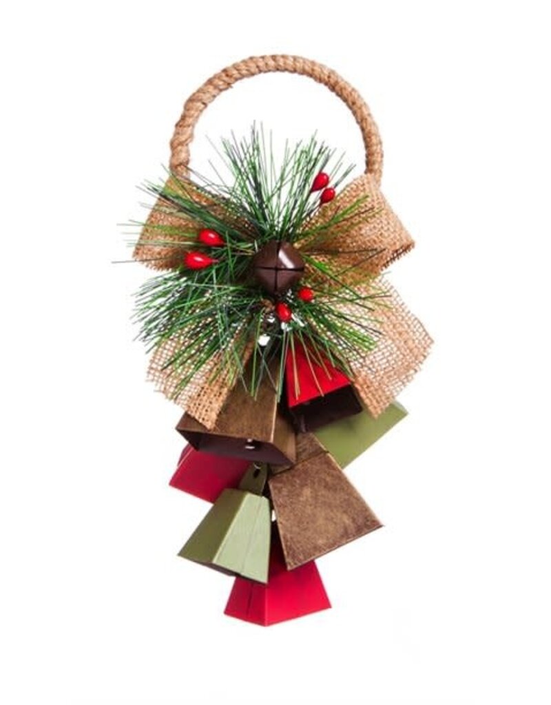 Metal Bell Cluster Hanging Décor