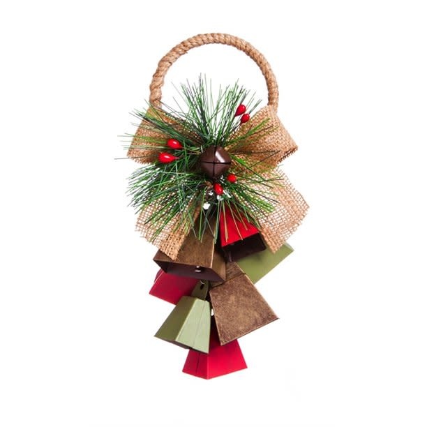 Metal Bell Cluster Hanging Décor