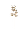 Gold Holly Stem With Cream Berries 30" L
