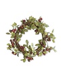 21 Inch Red Pod Wreath