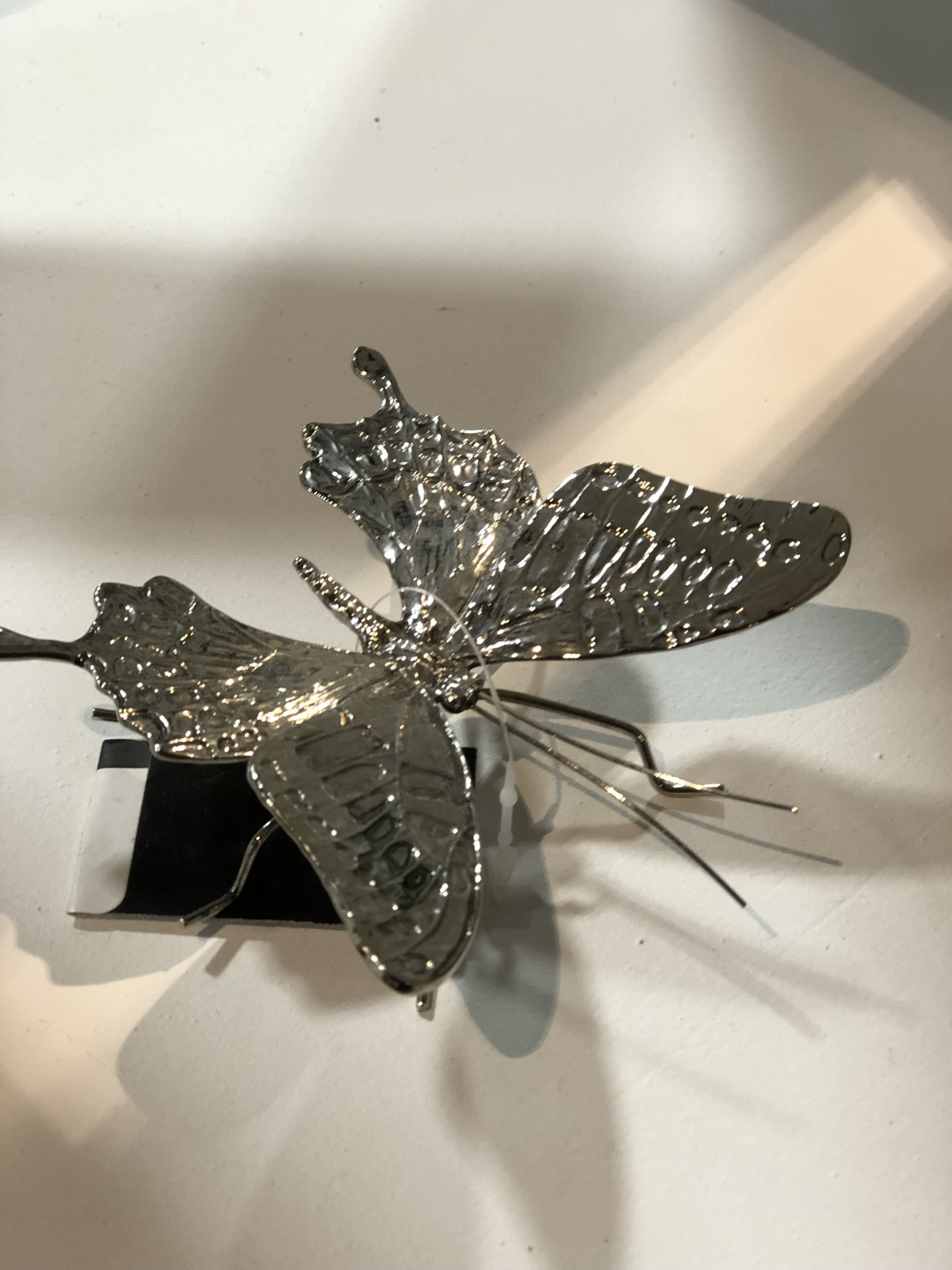 K & K Interiors Silver Butterfly- MD