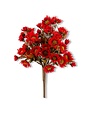 15 Inch Burgundy Mum Bush