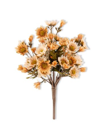 15 Inch Beige Mum Bush
