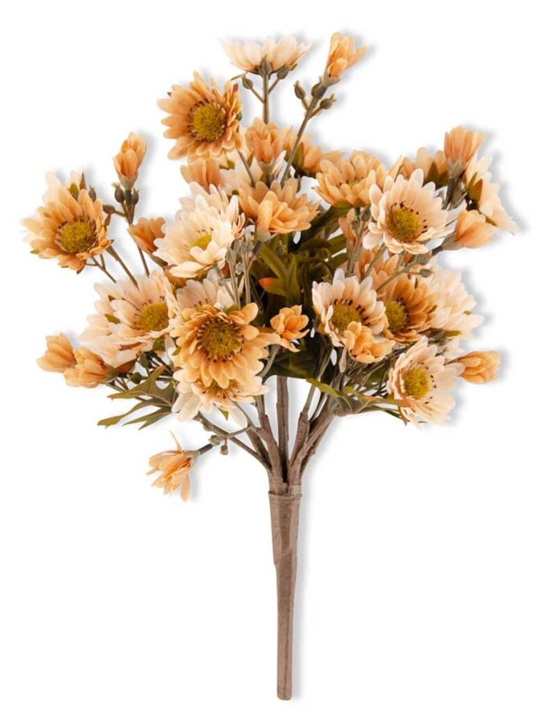 15 Inch Beige Mum Bush