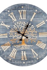 Tree of Life Wood Wall Clock