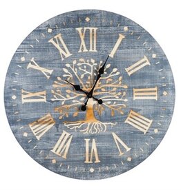 Tree of Life Wood Wall Clock