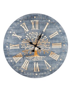 Tree of Life Wood Wall Clock