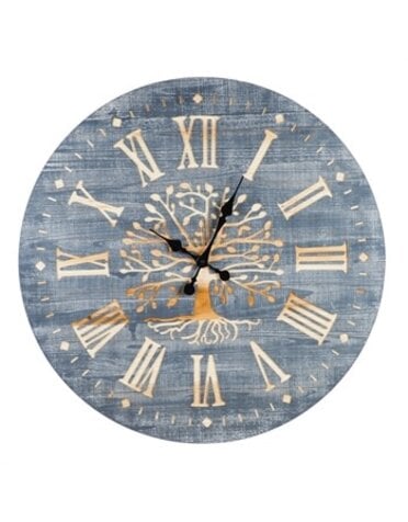 Tree of Life Wood Wall Clock