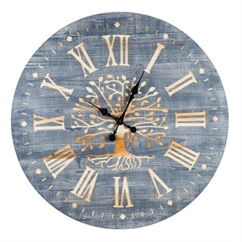 Tree of Life Wood Wall Clock