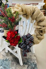 Icy Hydrangea & Pine Berry Wreath