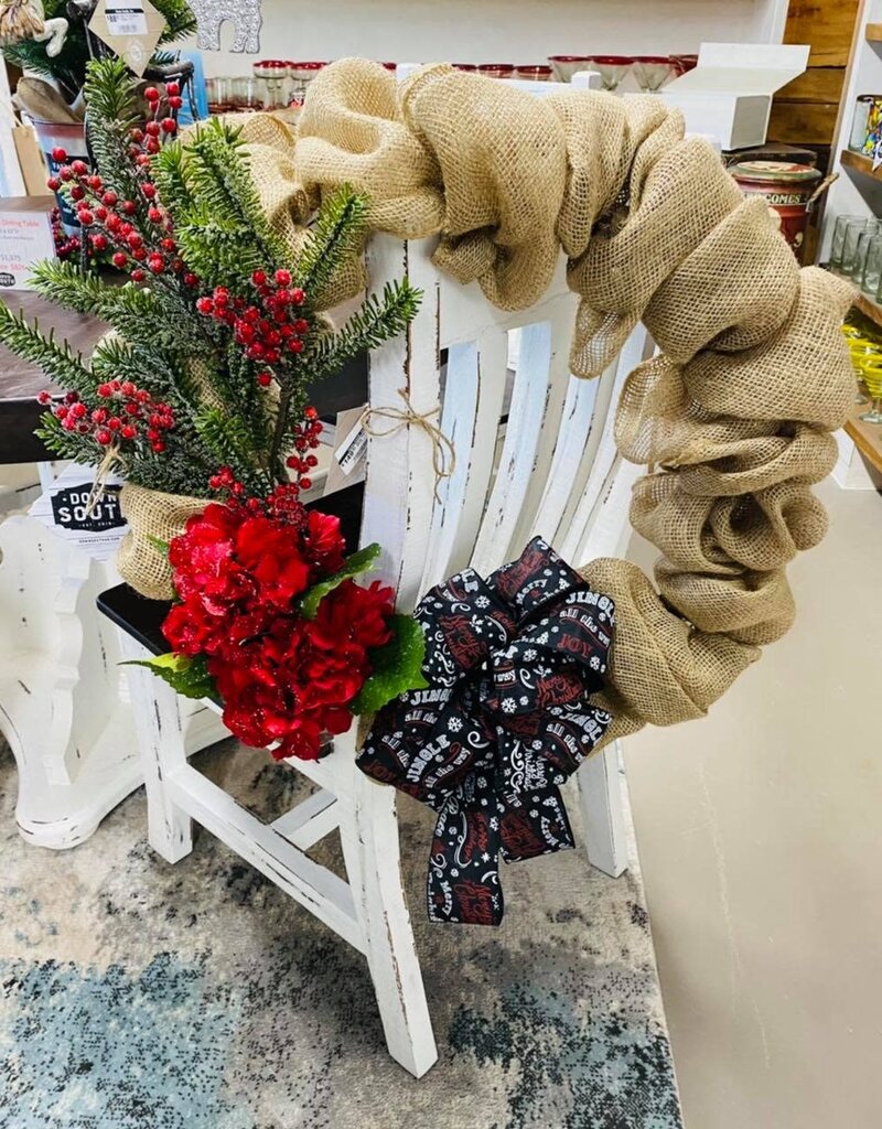 Icy Hydrangea & Pine Berry Wreath