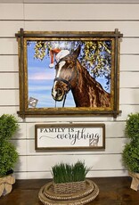 Santa Horse - Pinocho Framed Picture