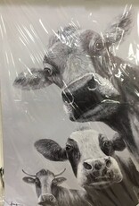 Three Calf Canvas 36 x 56