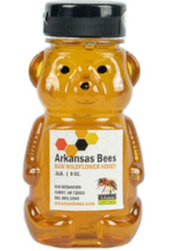 Arkansas Bees Honey 8 OZ Bear