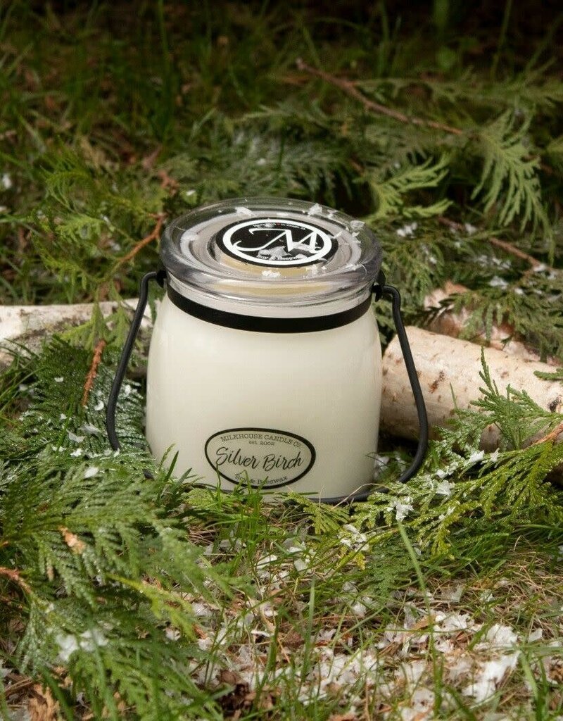 Butter Jar 16 oz Silver Birch