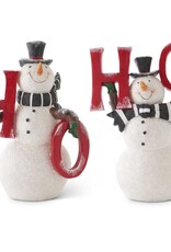 8 Inch Resin Snowman