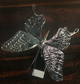 K & K Interiors Silver Butterfly-Lg