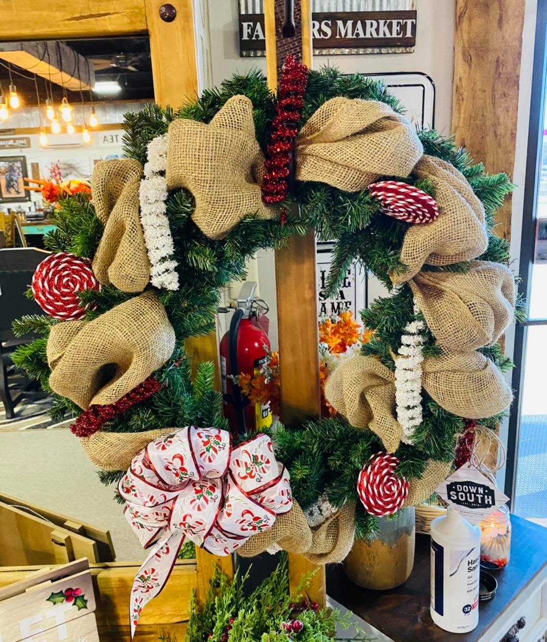 Lollipop Wreath