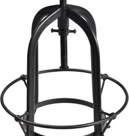 Industrial Swivel Adjustable Bar Stool