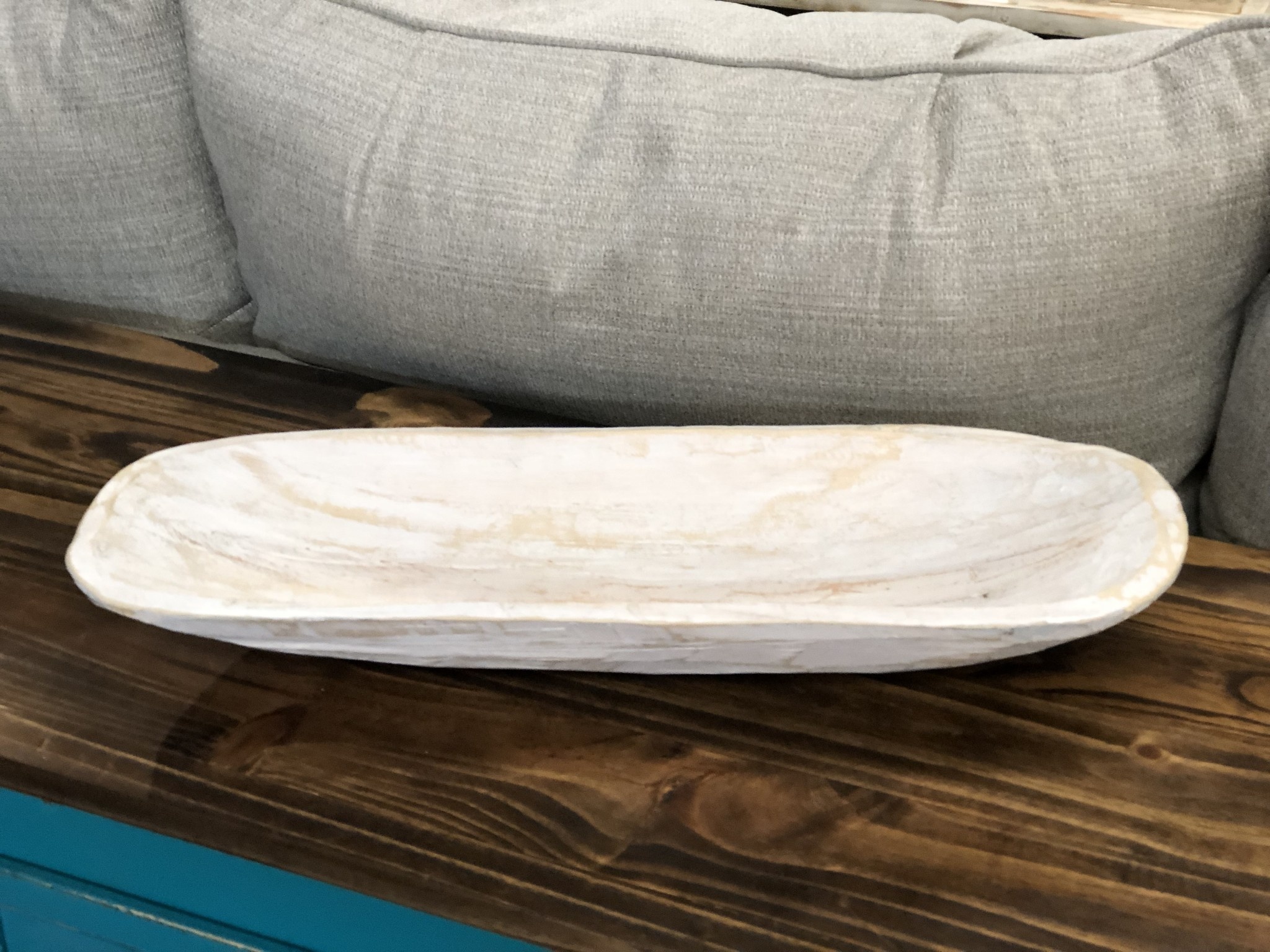 Wooden Bowl - White