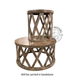 X Coffee Table - Sandstone