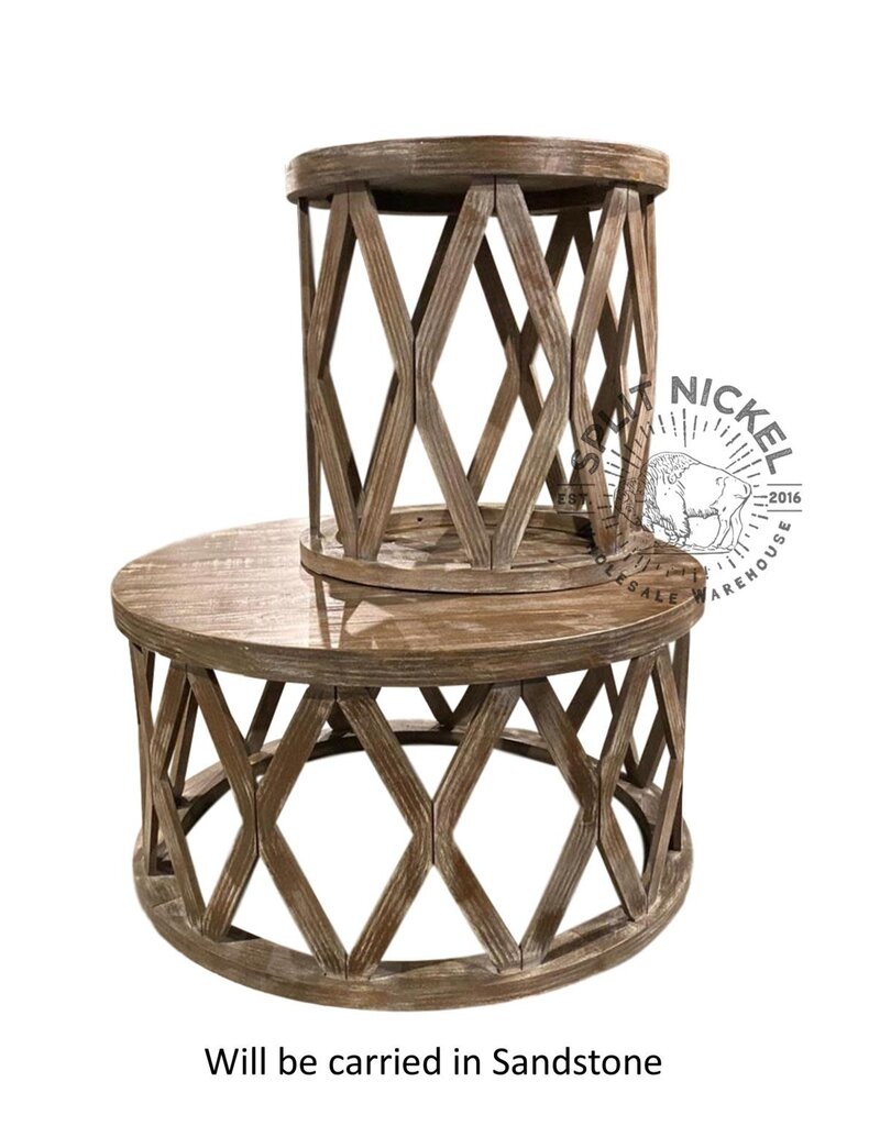 X Coffee Table - Sandstone