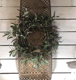 Rectangular Bamboo Basket Weave Trays Medium