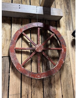 36" Wagon Wheel - Red