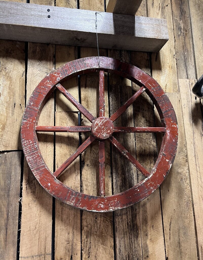 36" Wagon Wheel - Red