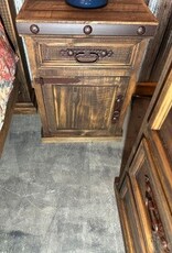 Mansion 1 Door/1 Drawer Nightstand - Distressed