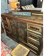 Mansion 8 Drawer/2 Door Dresser - Distressed