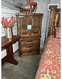 Mansion 2 Door/5 Drawer Chest - Black (hardware missing)