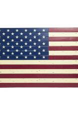 Wooden Americana Flag