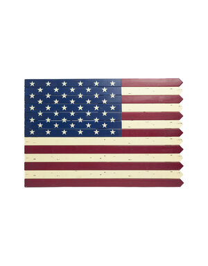 Wooden Americana Flag