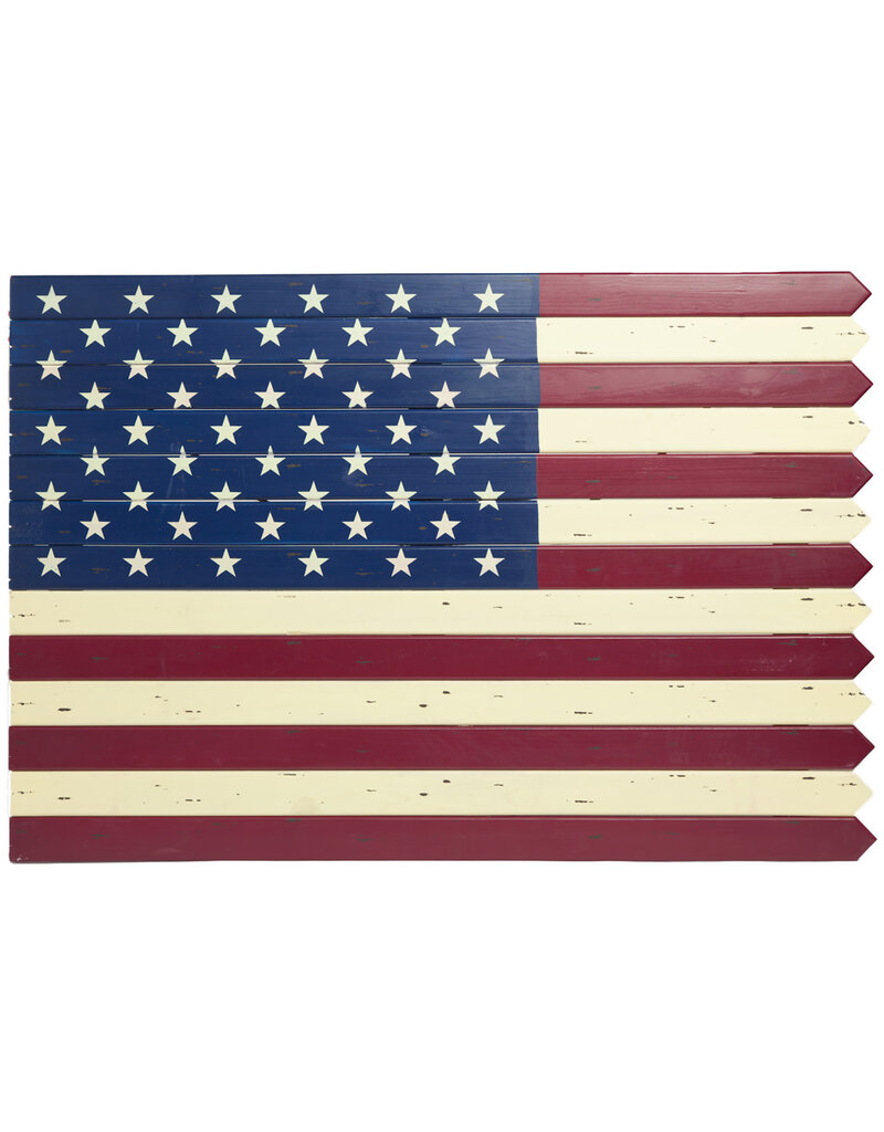 Wooden Americana Flag