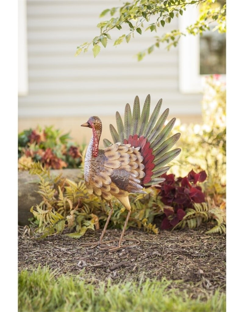 Metal Tom the Turkey Statue