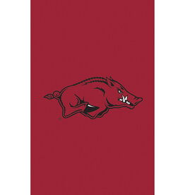 Applique Garden Flag, University of Arkansas