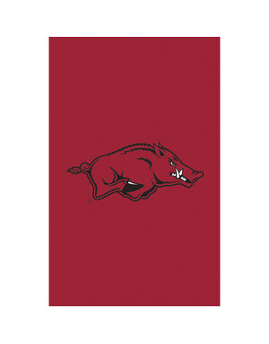 Applique Garden Flag, University of Arkansas