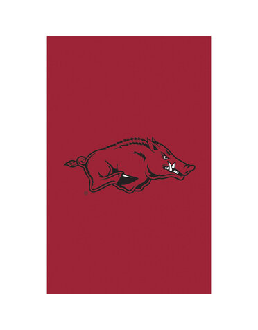 Applique Garden Flag, University of Arkansas