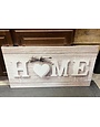 HOME Canvas w/Heart