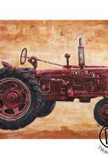 Red Tractor Farm Canvas