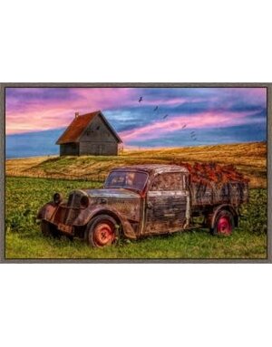 Ol'  Rusty Canvas 18" x 27"