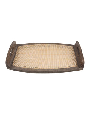 Retreat Woven Rattan Base Tray