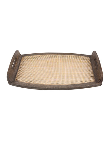 Retreat Woven Rattan Base Tray
